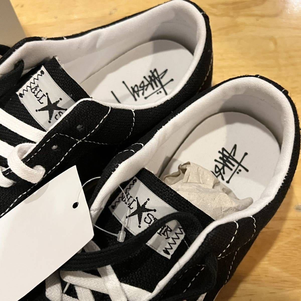 ○1円スタート○ダメージBOX○新品未使用○27.5cm○stussy converse 