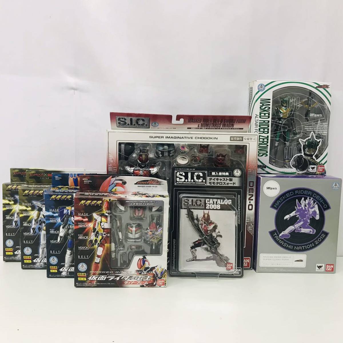 確認用 追加 画像です 超合金 S.H.figuarts 等 仮面ライダー電王シリーズ9点セット