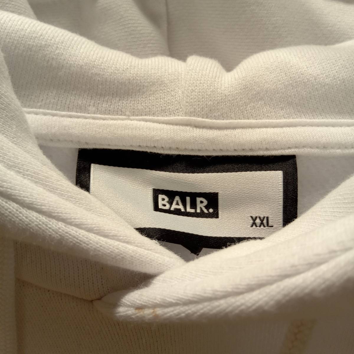 BALR. Brand Straight Hoodie ボーラー ブランドストレートフーディー 
