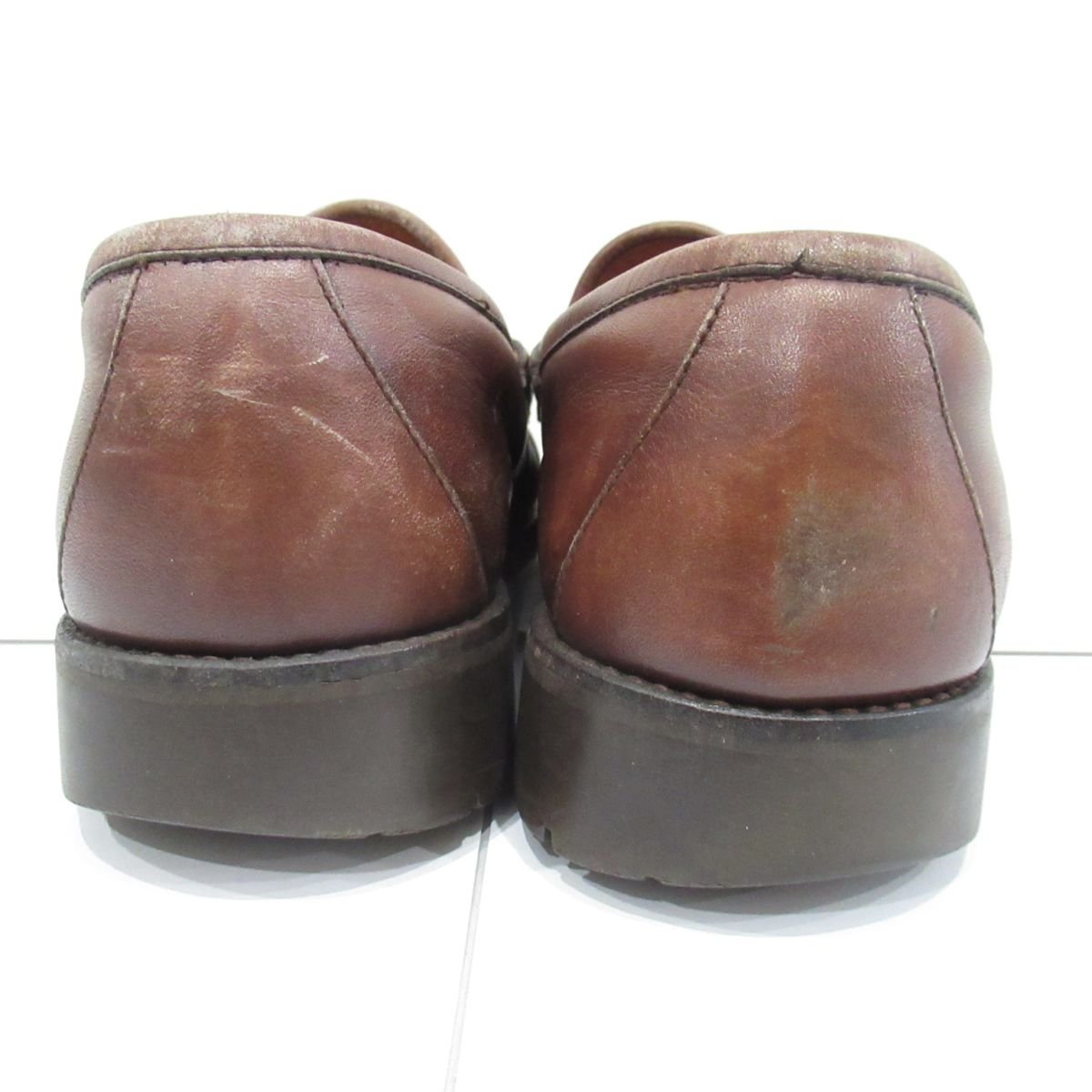 良品 GUCCI グッチ レザー ホースビット ゴールド金具 ローファー 111 