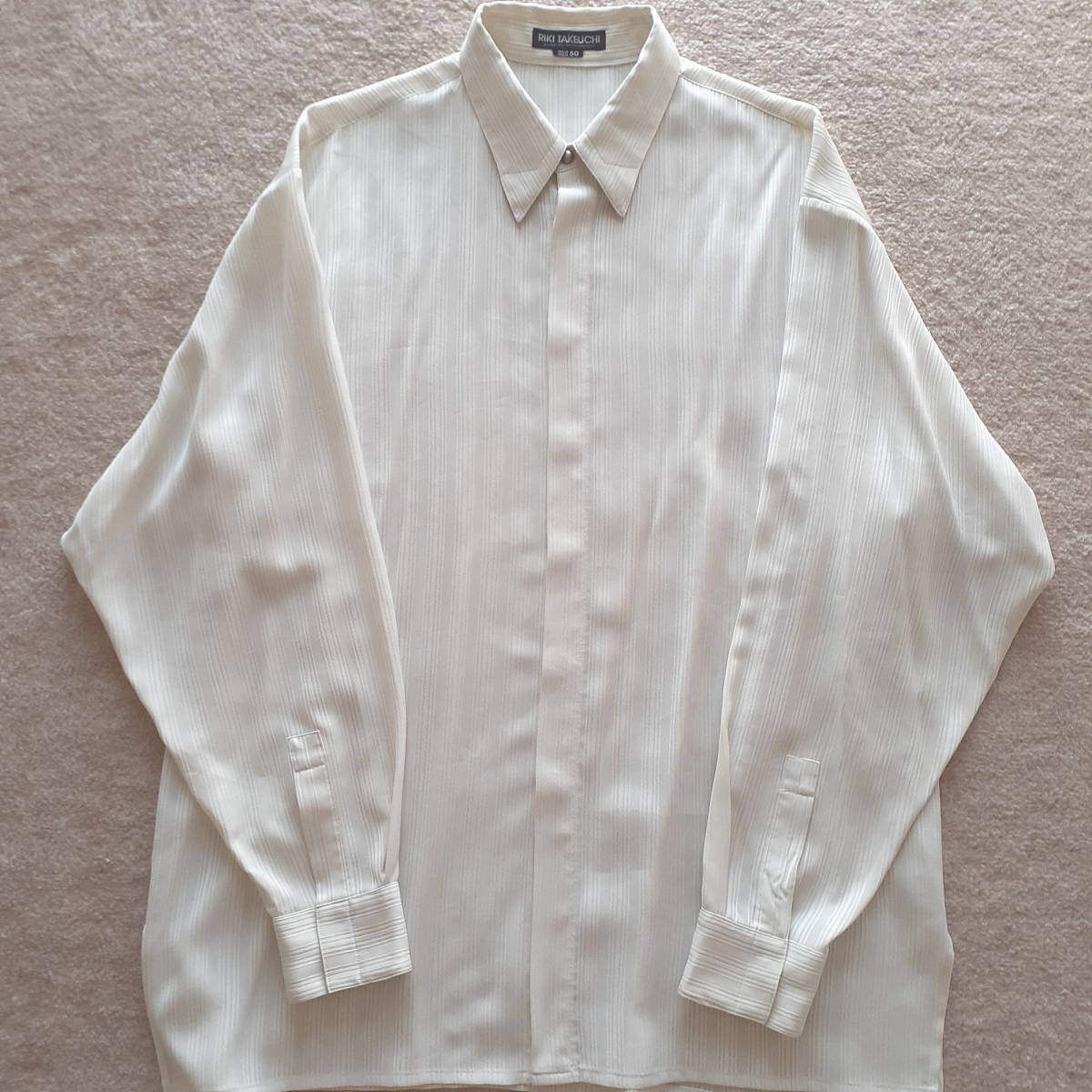 RIKI TAKEUCHI ドレスシャツ 50サイズ 竹内力(XLサイズ以上)｜売買され 