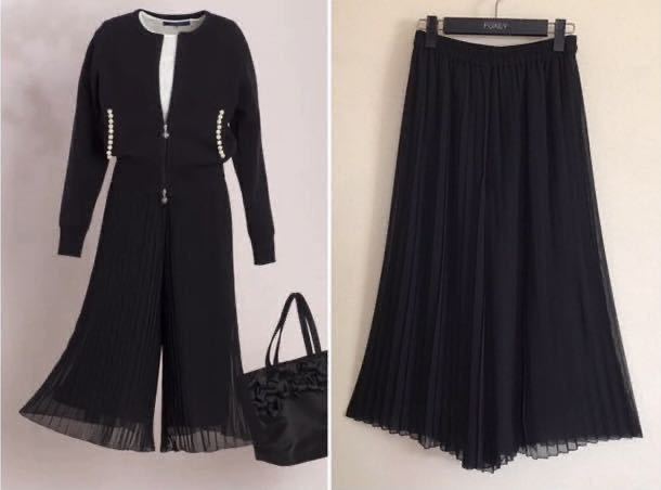 ◆エムズグレイシー◇美品綺麗♪ 2020インスタ掲載♪ 小さなプリーツが素敵！大人めシルエットなガウチョパンツ 38◆ブラック M'S ◇エムズグレイシー◇美品綺麗♪ 2019春夏モデル♪ 0 Summer 2026年最新Yahoo!オークション