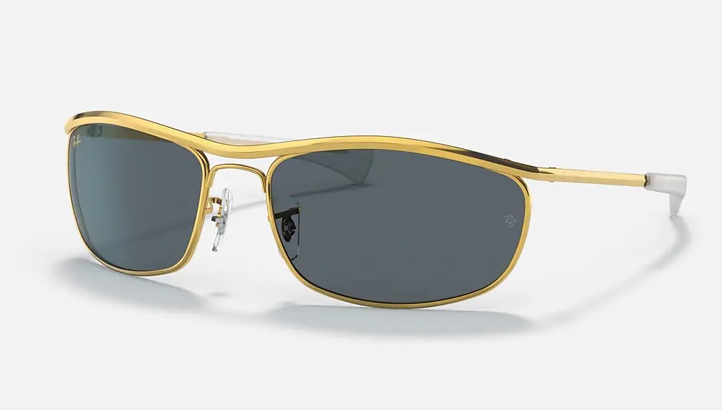 新作!新品 レイバン サングラス RB3119M-9196R5-62 LEGEND GOLD/ブルー OLYMPIAN DELXUE オリンピアン デラックス RayBan正規品 9196/R5