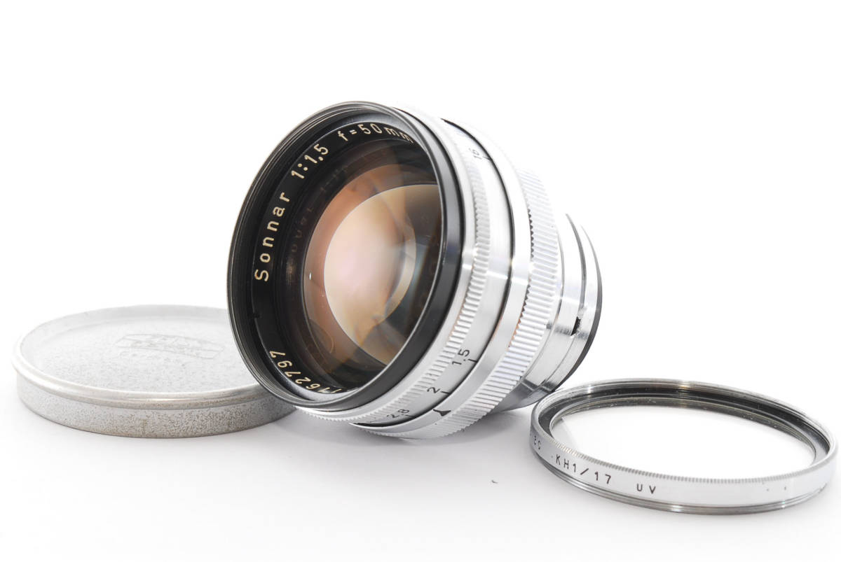 限定SALE，爆買い Carl Zeiss SONNAR 50mm f/1.5 レンズ コンタックス IIa IIIa用 #1383(ヤシカ、コンタックス)｜売買されたオークション情報、yahooの商品情報をアーカイブ公開 - オークファン ヤシカ、コンタックス