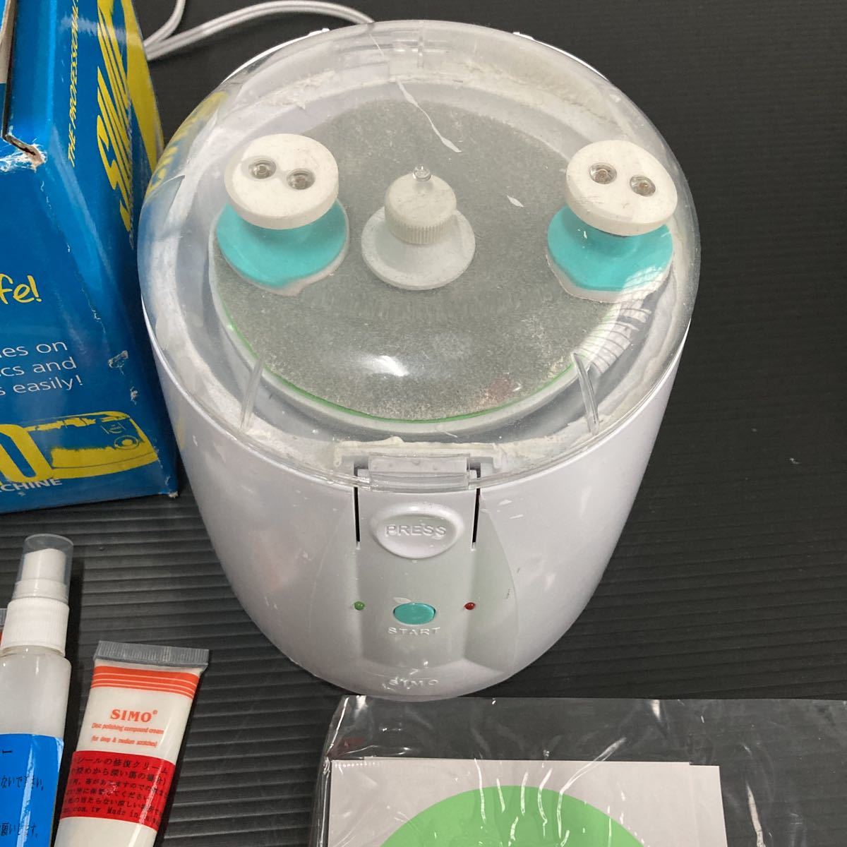 SIMO DSR-R1 ディスクリペア クリーニングマシン 研磨機 消耗品セット