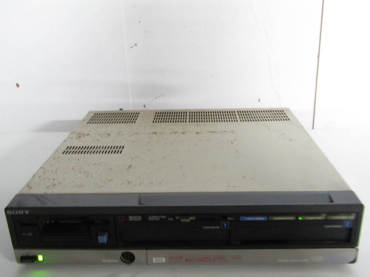 0712-N8-013 SONY HB-701FD 旧型PC MSX Sony Sony Hitbit HB-101 MSX