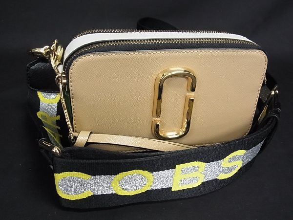 1円 □極美品□ MARC JACOBS マークジェイコブス スナップショット 