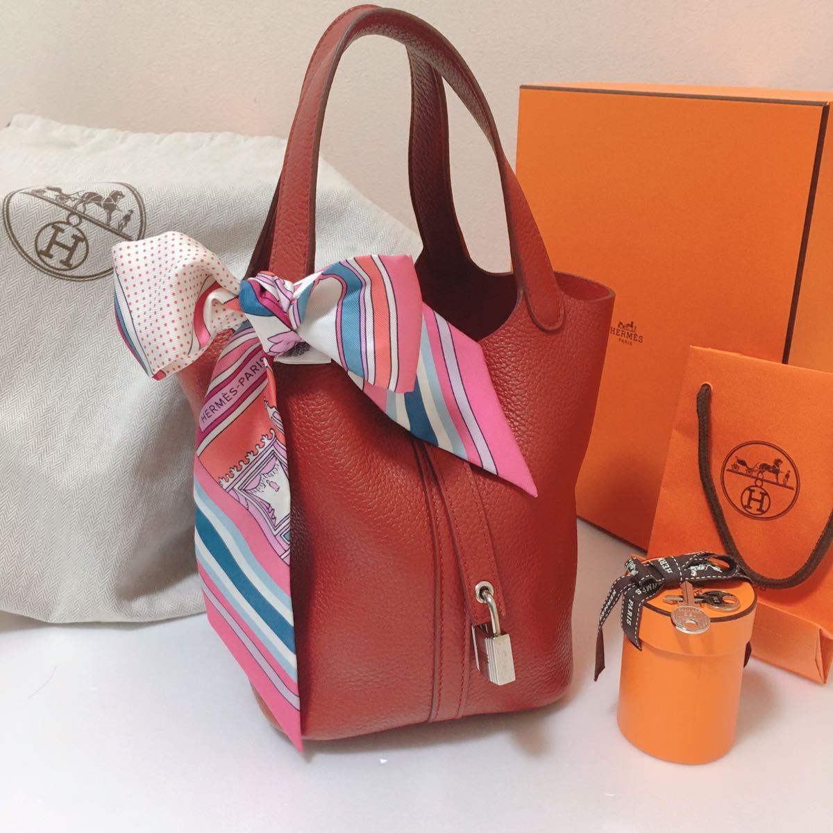 超美品★ エルメス HERMES ピコタン ロック PM 正規品