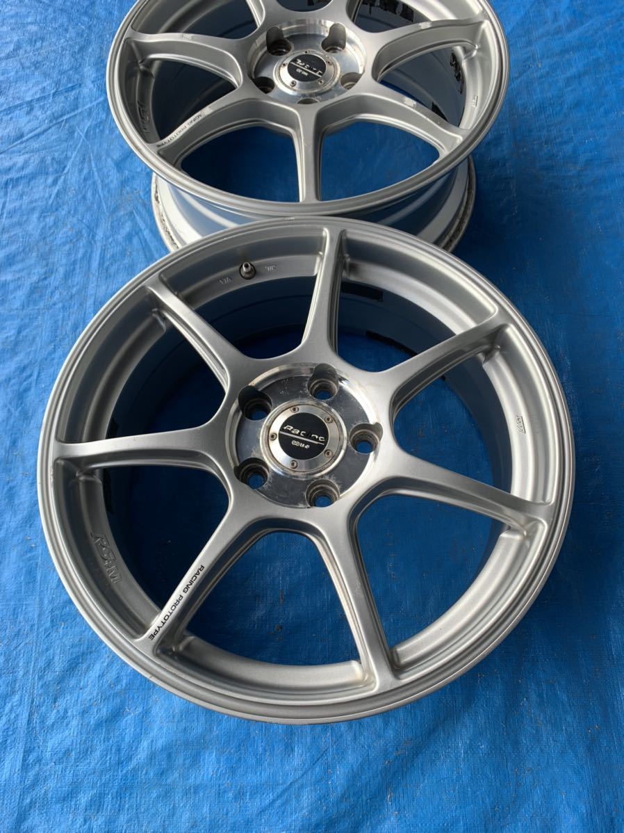 エンケイ ENKEI RS +M 17インチ7J +45 5H 114.3 ENKEI RACING RS+M 17インチ7J 5穴PCD114.3 オフセット45 中古アルミ