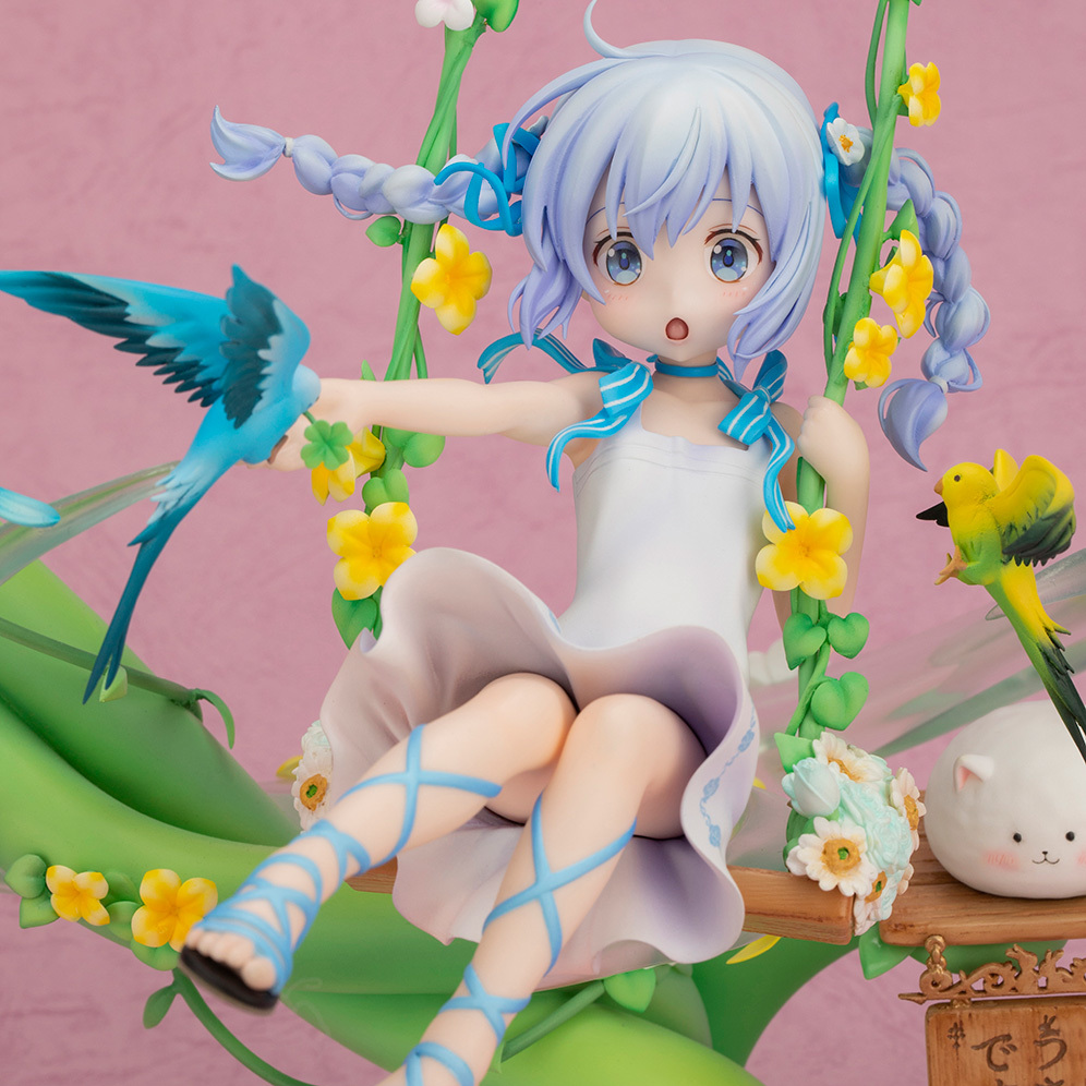 チノ ～お花のブランコ～ ご注文はうさぎですか？？ 1&frasl;7 フリュー F:NEX 1&frasl;7スケールフィギュア ご注文はうさぎですか？ お花のブランコ チノ～お花のブランコ～1&frasl;7スケール ?お花のブランコ? : お花の 未開封 1円〜 1&frasl;7スケール