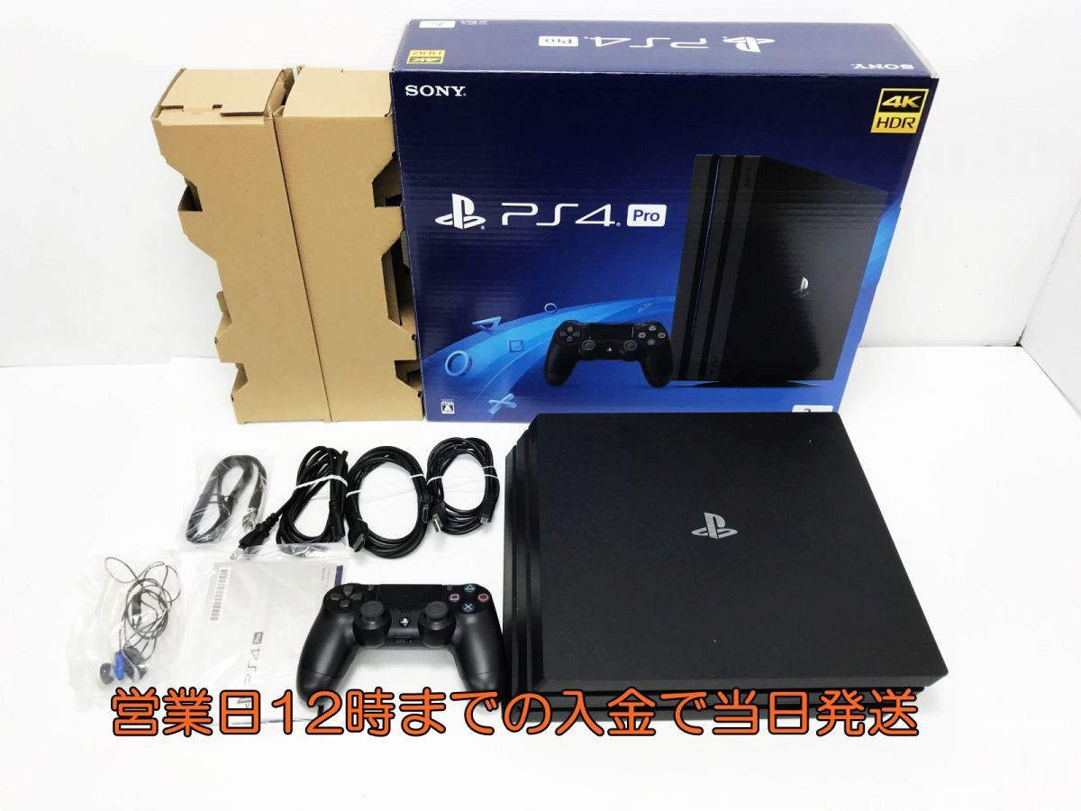 当店限定商品 【1円】SONY PS4Pro 2TB ジェットブラック CUH-7200C 
