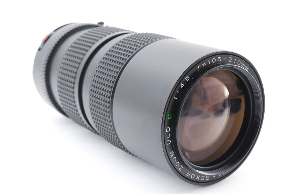C マミヤ ZOOM f4.5 Lens 「mamiya-sekor」の落札相場 ☆極上美品☆