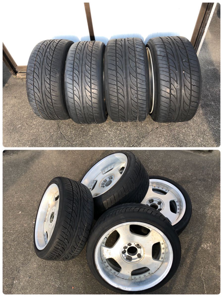 RAGE 18インチ 4本セット WORK SSR ヴィエナ ディッシュ 9.5J RAGE 18インチ 4本セット WORK SSR ヴィエナ ディッシュ 9.5J