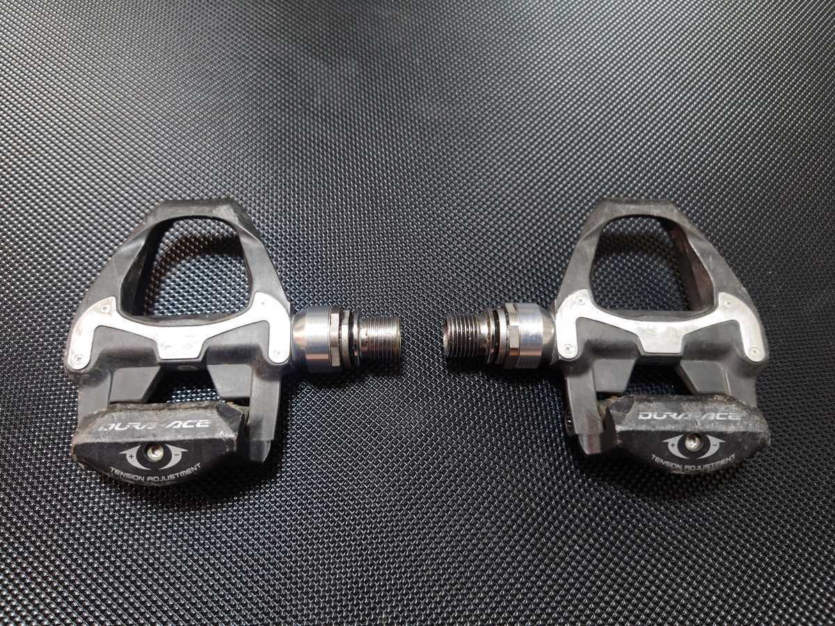 美品 SHIMANO シマノ PD-9000 DURA-ACE SPD-SL ビンディングペダル (30