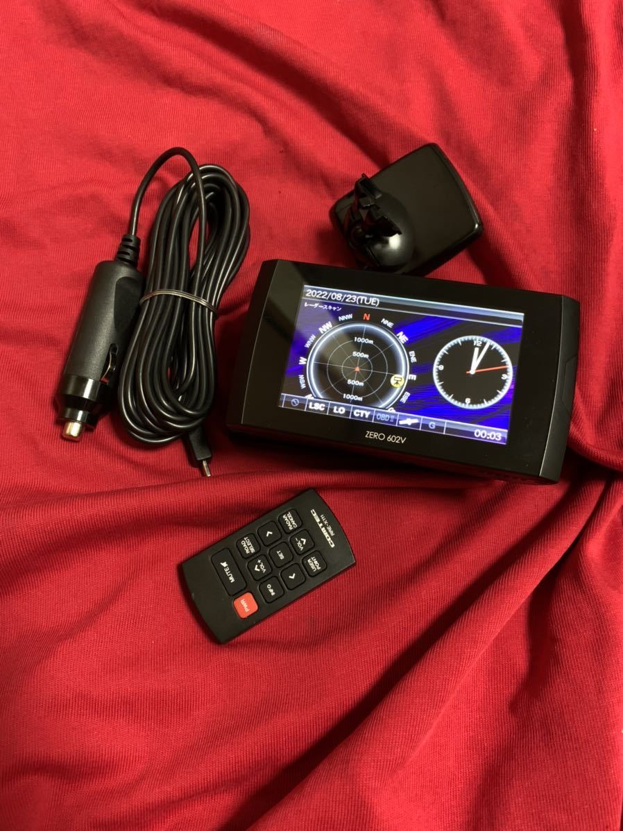 大人気，低価 コムテック GPSレーダー探知機 ZERO 602V OBDⅡ対応モデル スピードメーター等表示可 リモコン 電源ケーブル(コムテック)｜売買されたオークション情報、yahooの商品情報をアーカイブ公開 - オー コムテック