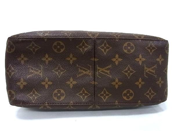 1円 LOUIS VUITTON ルイヴィトン M51145 モノグラム ルーピングGM ショルダーバッグ トート 肩掛けかばん レディース ブラウン系 AC5374CN モノグラム ルイヴィトン VUITTON ワン ⑩ 中古良品１円ルイヴィトン