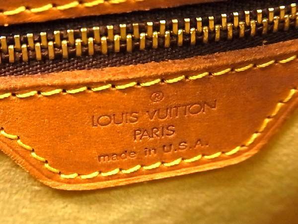 1円 LOUIS VUITTON ルイヴィトン M51145 モノグラム ルーピングGM ショルダーバッグ トート 肩掛けかばん レディース ブラウン系 AC5374CN モノグラム ルイヴィトン VUITTON ワン ⑩ 中古良品１円ルイヴィトン