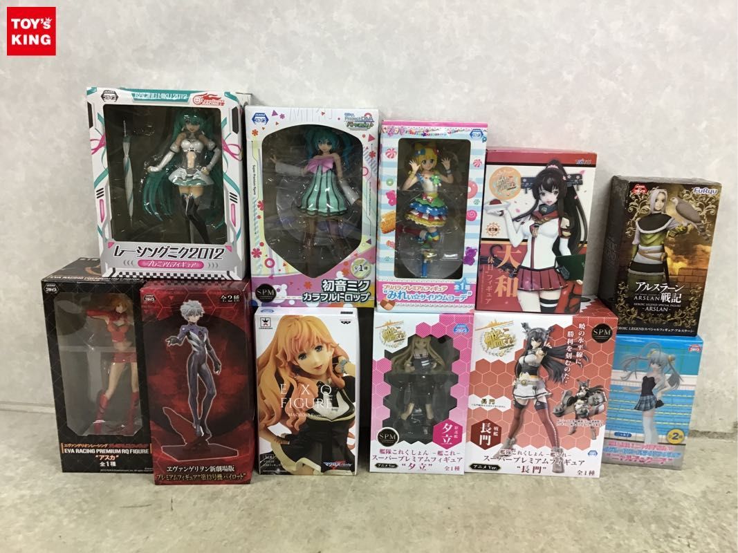 1円～ 同梱不可 ジャンク SPM、EXQフィギュア等 マクロスF、初音ミク、艦これ、エヴァンゲリオン 他 ジャンク 同梱不可 1円～ SPM、プレシャスフィギュア等 EXQフィギュア、SQフィギュア等 コード