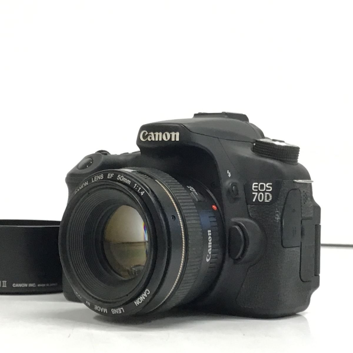 【美品】Canon EOS 70D + EF 50mm f/1.4 セット カメラ デジタル一眼レフ セット品 Canon EOS 70D / EF 50mm f1.4 現状
