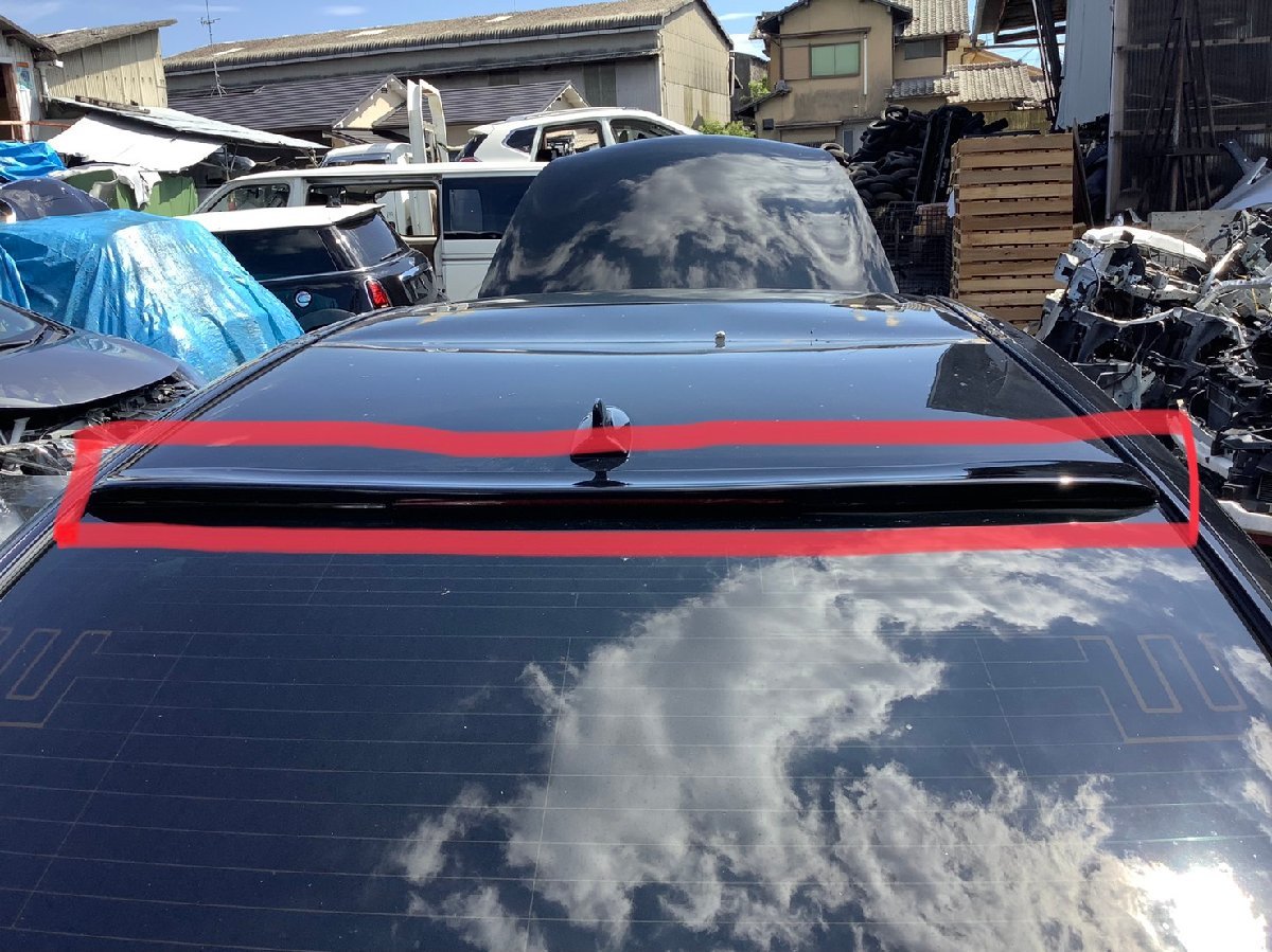 H21年 LSF40 LS460 レクサス 中期 リアルーフスポイラー 中古品 即決