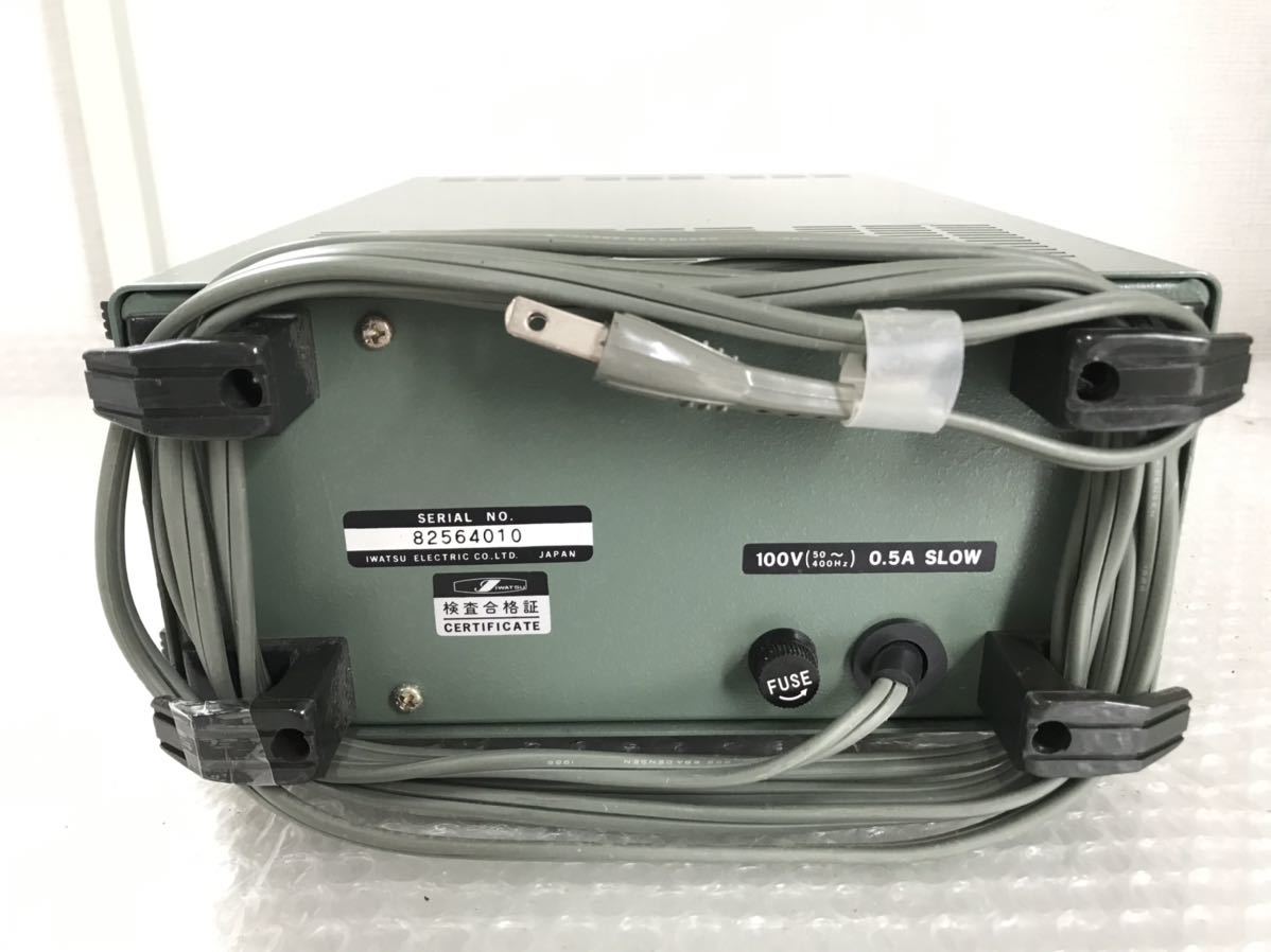 □【通電確認済み】IWATSU/FG-330/FUNCTION GENERATOR/低周波発振器