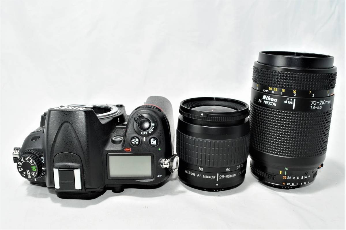 ☆バッグ付美品☆ ニコン Nikon デジタル一眼レフカメラ D7000 ダブル 