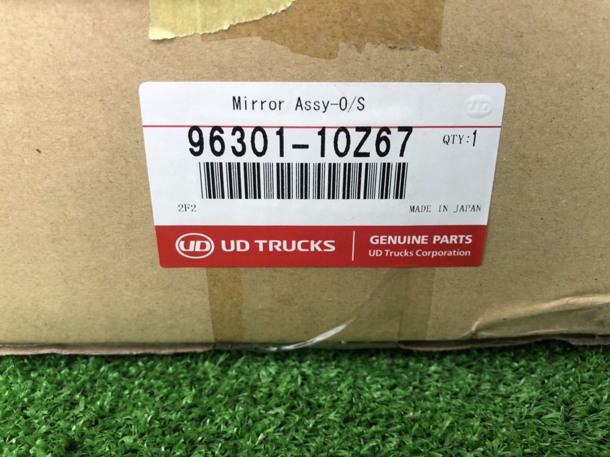 新古品】UDクオン 純正 サイドミラー右側 電動/電熱線付/ミラーステー 