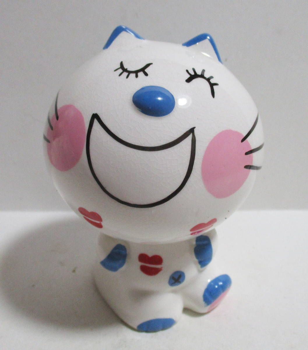 希少 レトロ 水森亜土 猫 貯金箱 【公式通販】