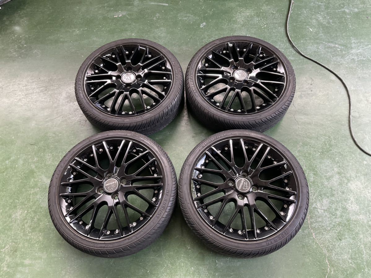 カールソン 1/10X ブラック 16インチ 165/45R16 軽自動車 LA600 LA150 