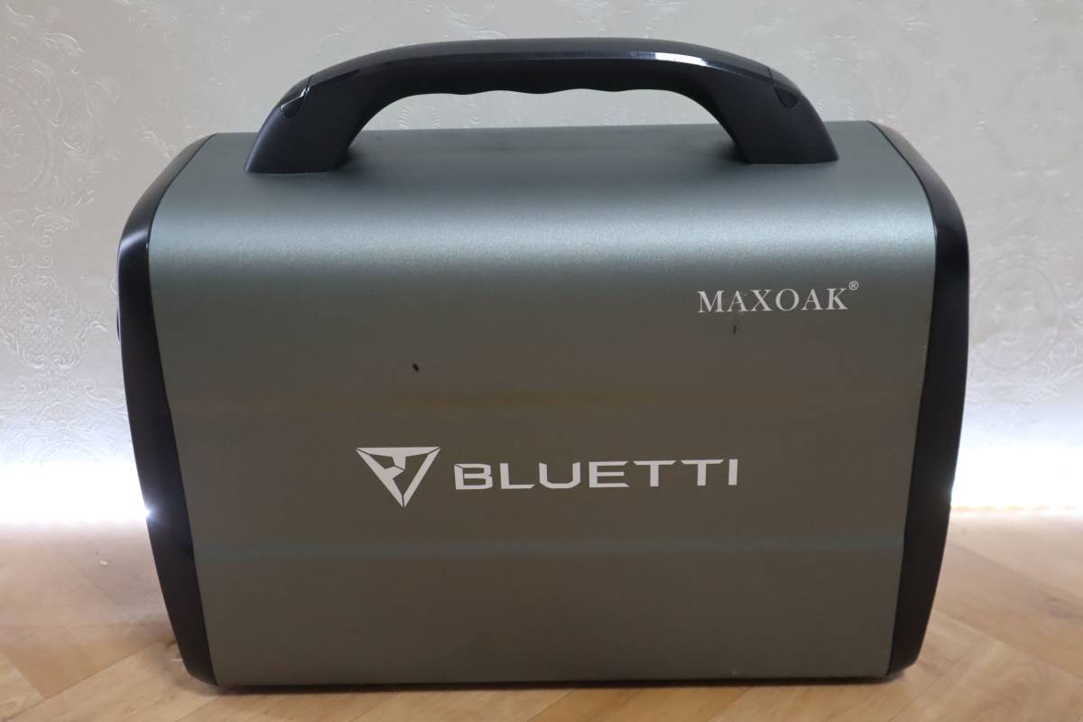 CB5711 ★ Bluetti 折り畳みソーラー100w付 1500whポータブル電源 1000w AC正弦波出力 ★ 【アダプター無し】