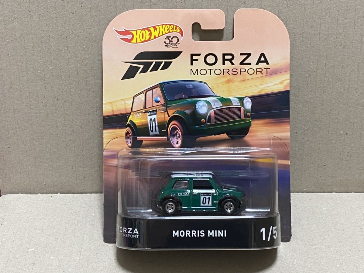 日本未発売 ホットウィール Hot Wheels FORZA MOTORSPORT モーリスミニ