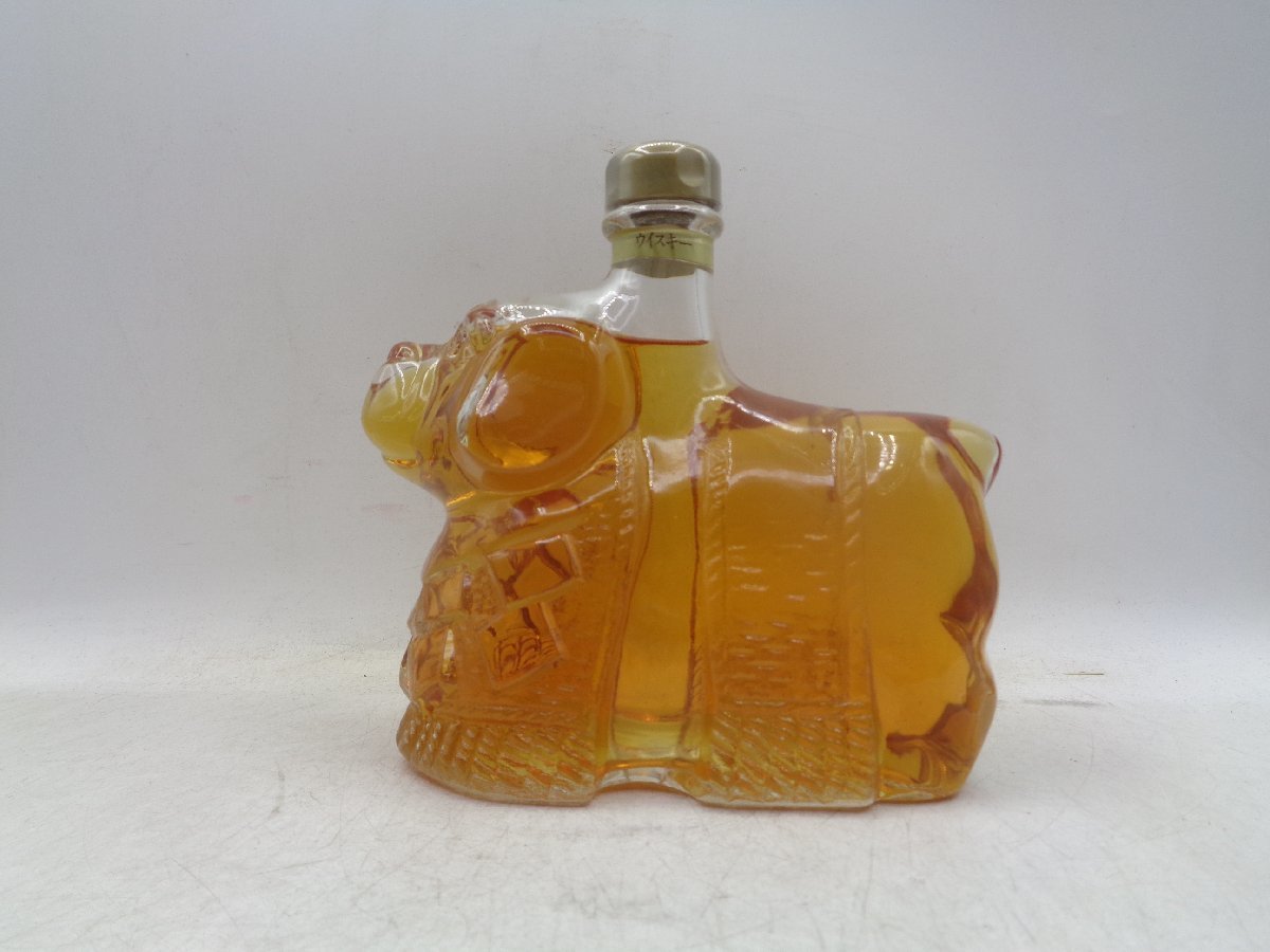同梱OK商品】NIKKA WHISKY スーパー ニッカ 干支ボトル 戌 いぬ 闘勝