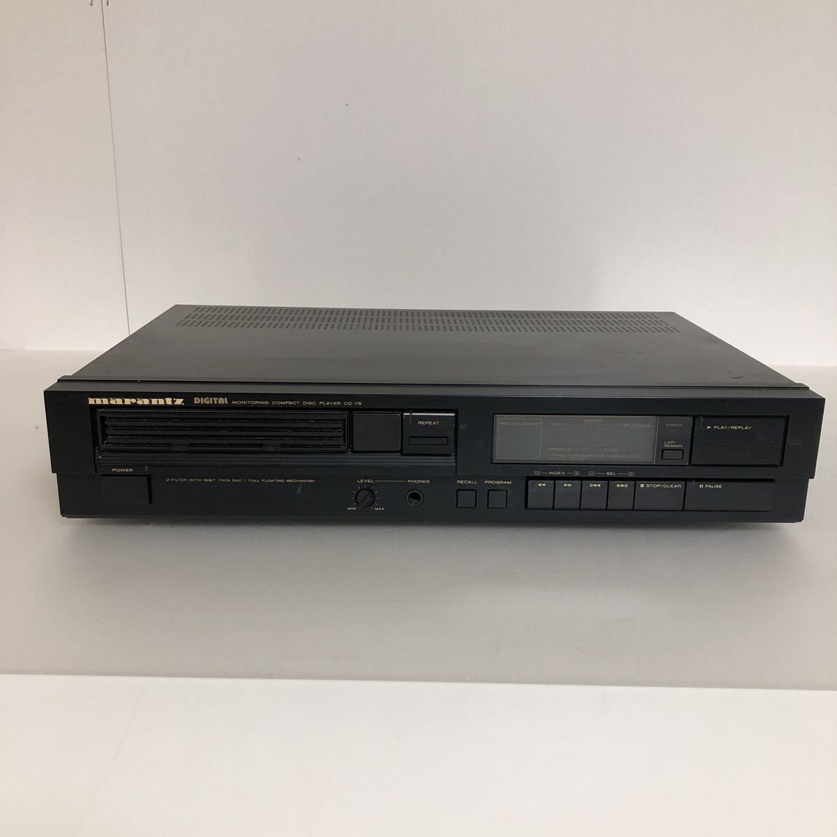赤字超特価，正規品 Z214 marantz マランツ CD-75 スイングアーム機 音響機器 ジャンク(マランツ)｜売買されたオークション情報、yahooの商品情報をアーカイブ公開 - オークファン マランツ