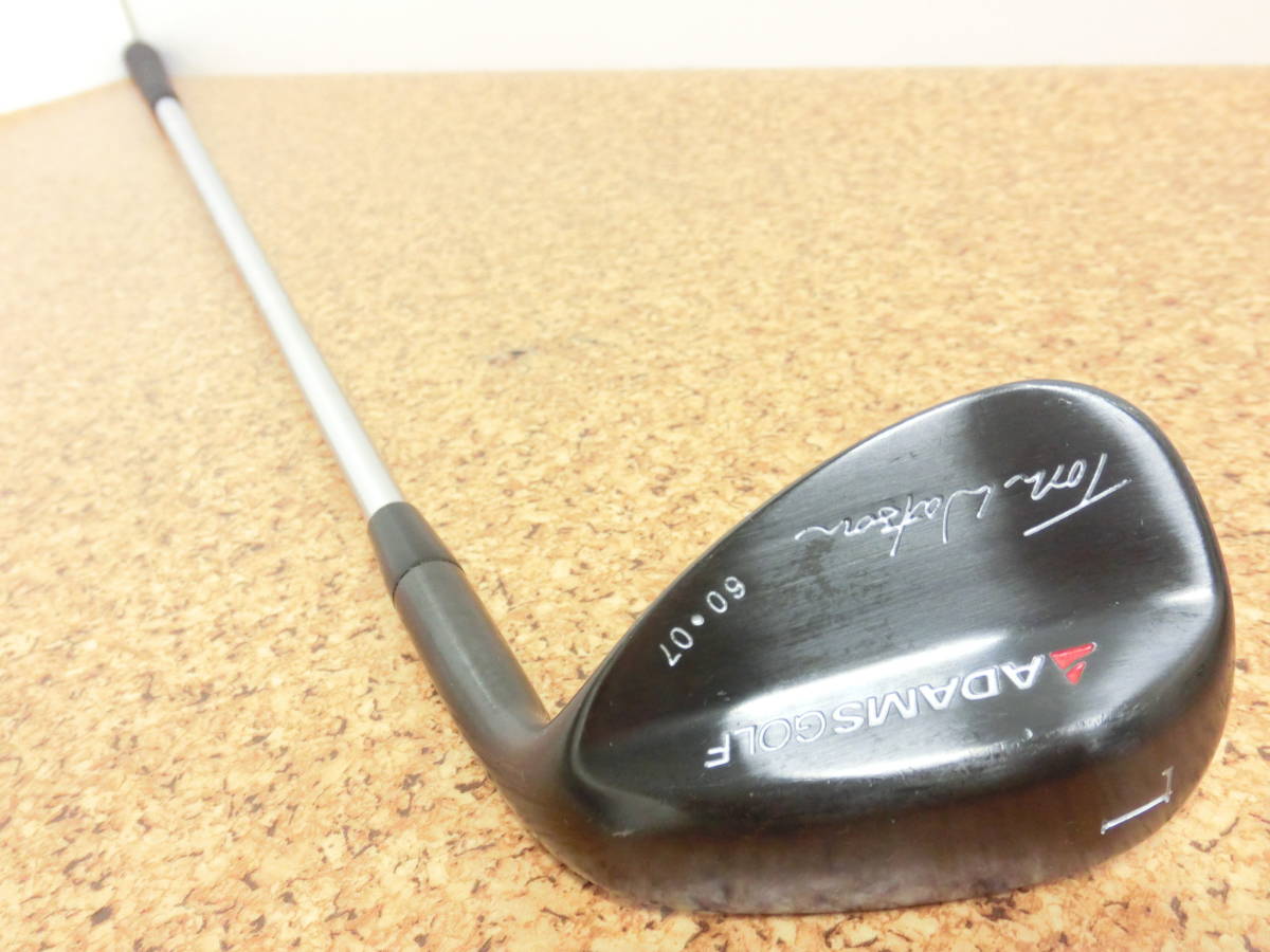 【トムページ⑦】 ♪ADAMS GOLF アダムスゴルフ Tom Watson トムワトソン 60-07 ウェッジ