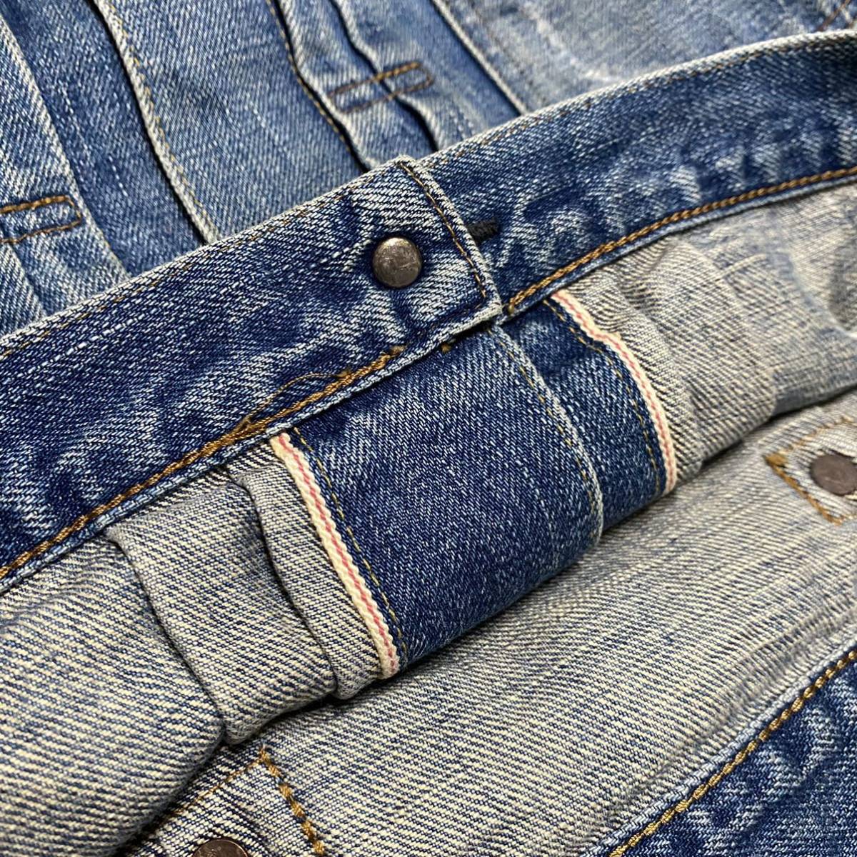 現HYKE green ダメージ加工デニムジャケットサイズ1 green（Gジャン