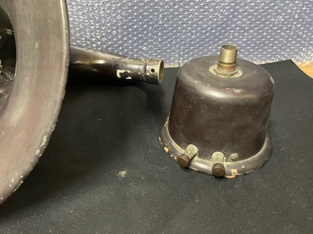 古いラジオ ラッパ スピーカー 蓄音機？ アンティーク ラッパ