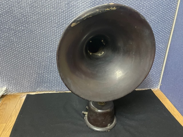 古いラジオ ラッパ スピーカー 蓄音機？ アンティーク ラッパ