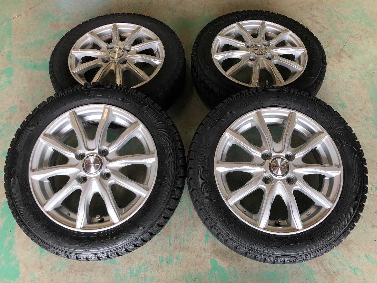 2018年製 スタッドレス set グッドイヤー アイスナビ6 155&frasl;65R14