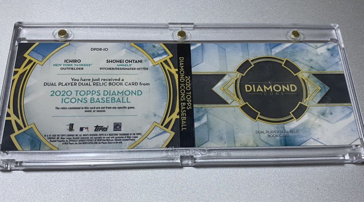 ラストNo.！10/10枚限定！】大谷翔平 イチロー Topps Diamond Icons 