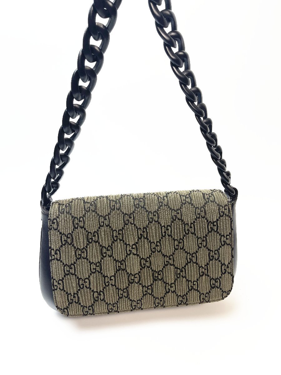 超レア・保管品◇GUCCIグッチGG柄Vintageヴィンテージプラスチック 