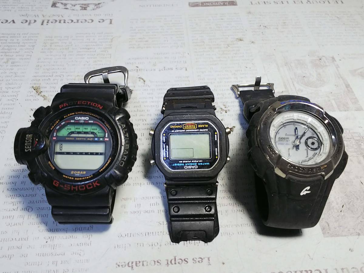 917 カシオ/Gショック/3本セット/G610(G-SHOCK)｜売買された 