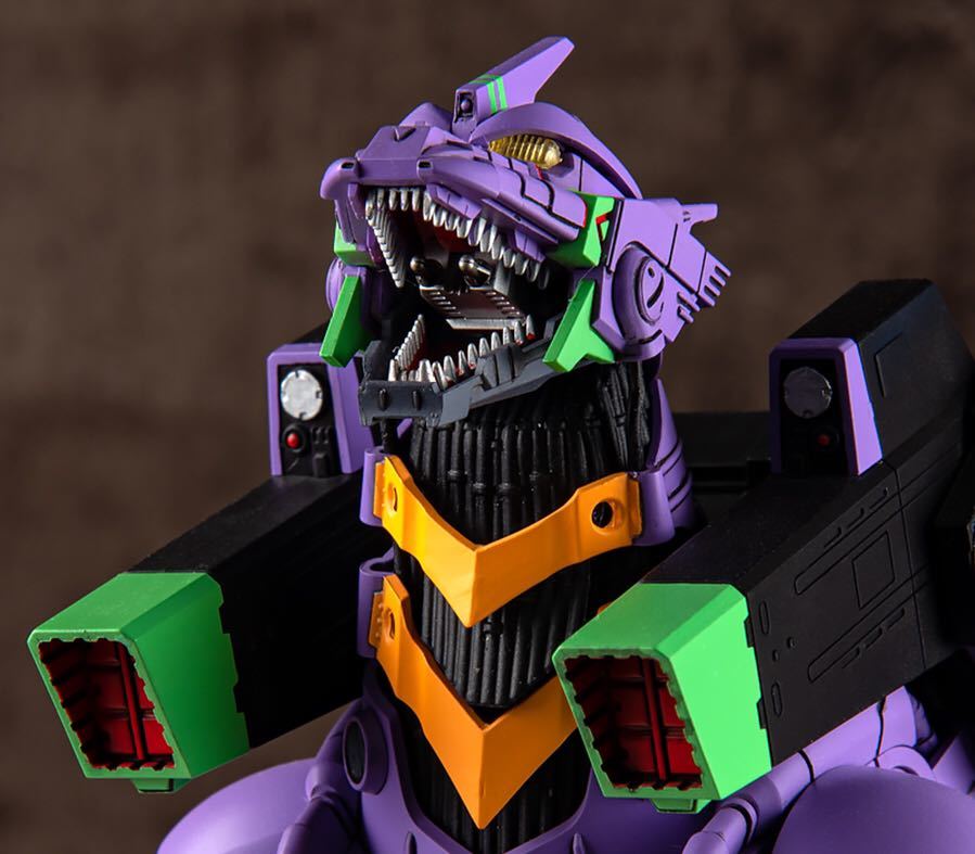 ゴジラ対エヴァンゲリオン 3式機龍 3式機龍エヴァ初号機カラーVer EVA 