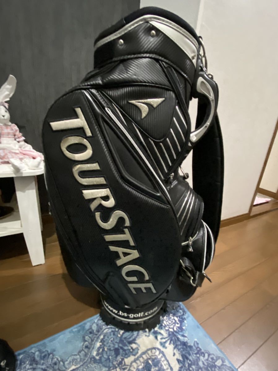 TOURSTAGE キャディバッグ ブリヂストン ツアーステージ キャディー
