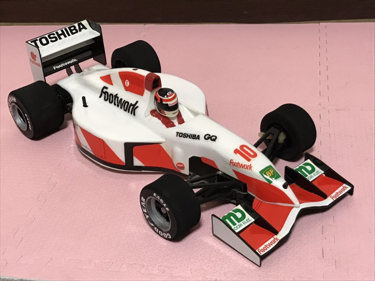 送料無料 1/10 フットワーク FA13 無限 ホンダ F1 ラジコン車体 送料無料 1/10 フットワーク FA13 無限 ホンダ F1 ラジコン車体