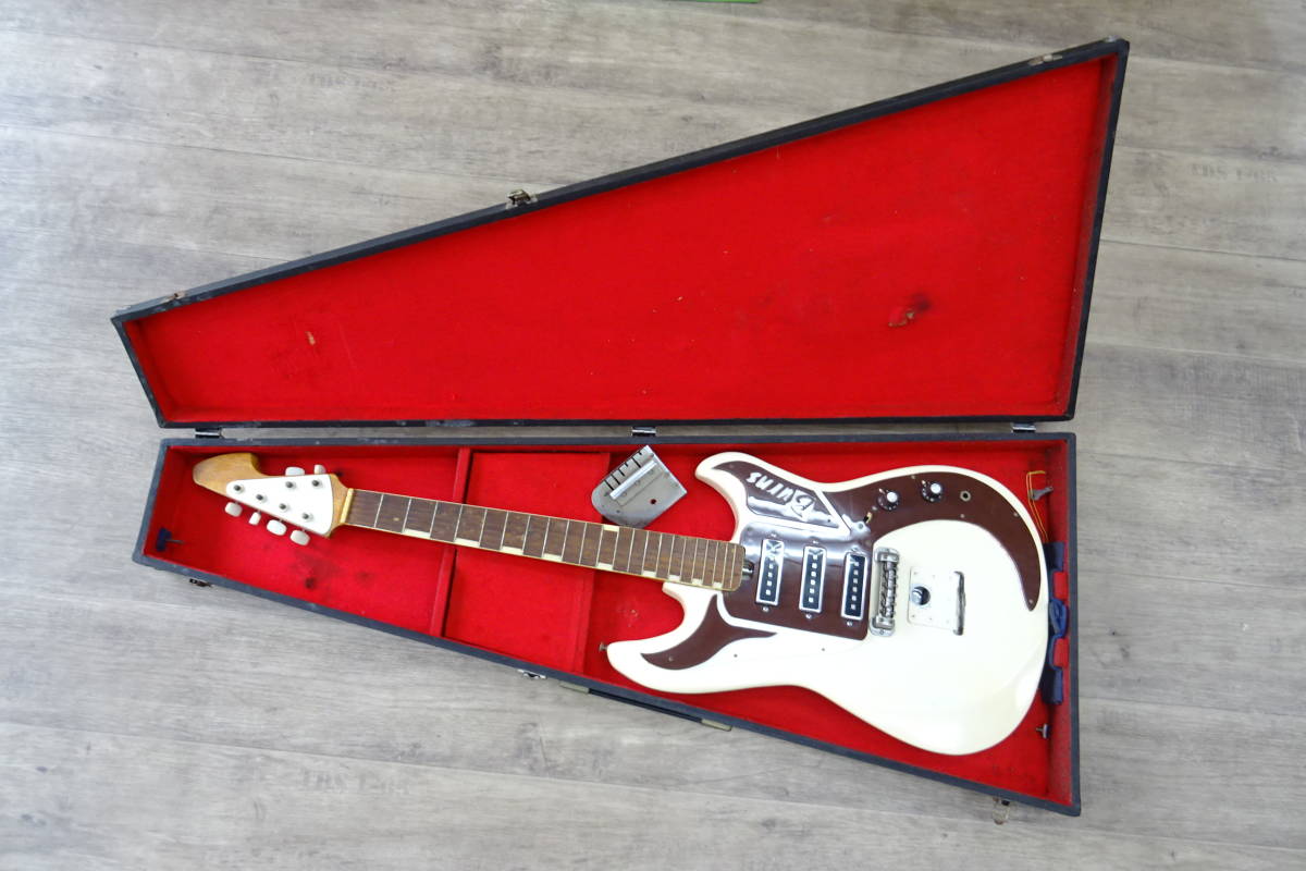 【美品】FERNANDES ZO-7 エレキギター ハードケース付 新橋08047TU] BURNS エレキギター ハードケース付き 【公式通販】