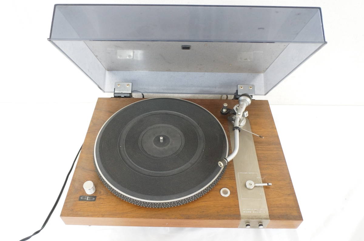 MICRO マイクロ SOLID-5 レコードプレーヤー ターンテーブル 通電のみ 