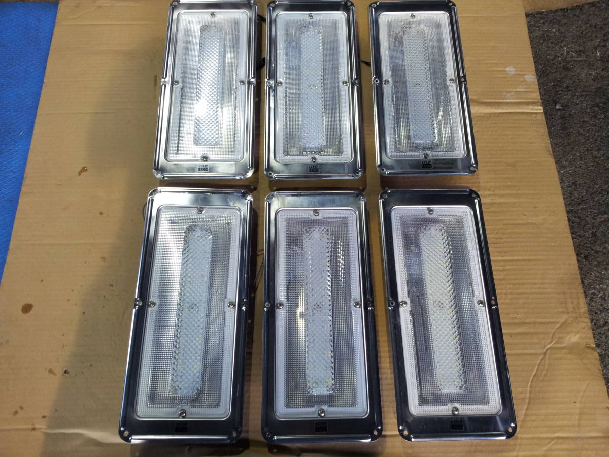 格安，本物保証 LECIP ウィング車 LED 室内灯 作業灯 庫内灯 6枚セット R4-8-30(ライト)｜売買されたオークション情報、yahooの商品情報をアーカイブ公開 - オークファン ライト