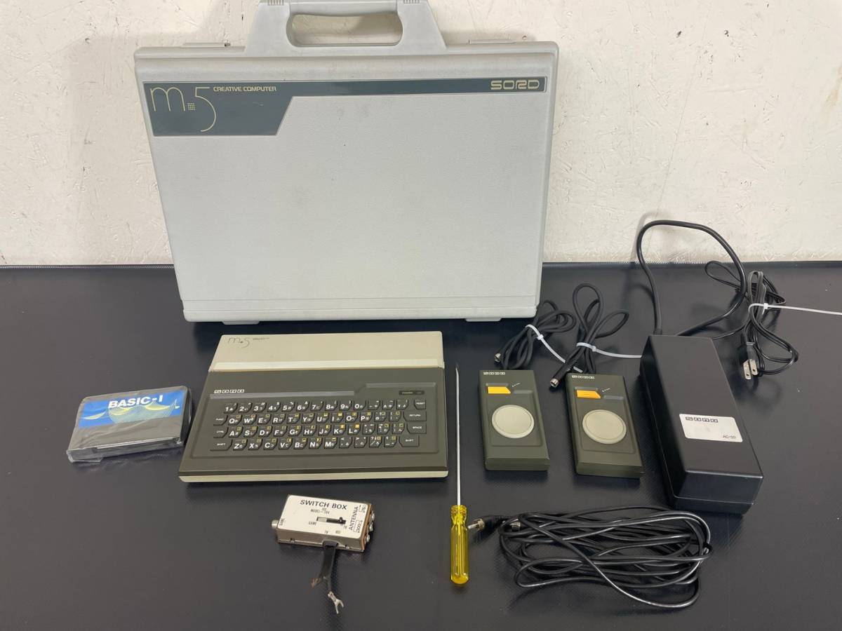 R4-9-1 SORD M5 CREATIVE COMPUTER ソード ゲームパソコン 付属品画像 