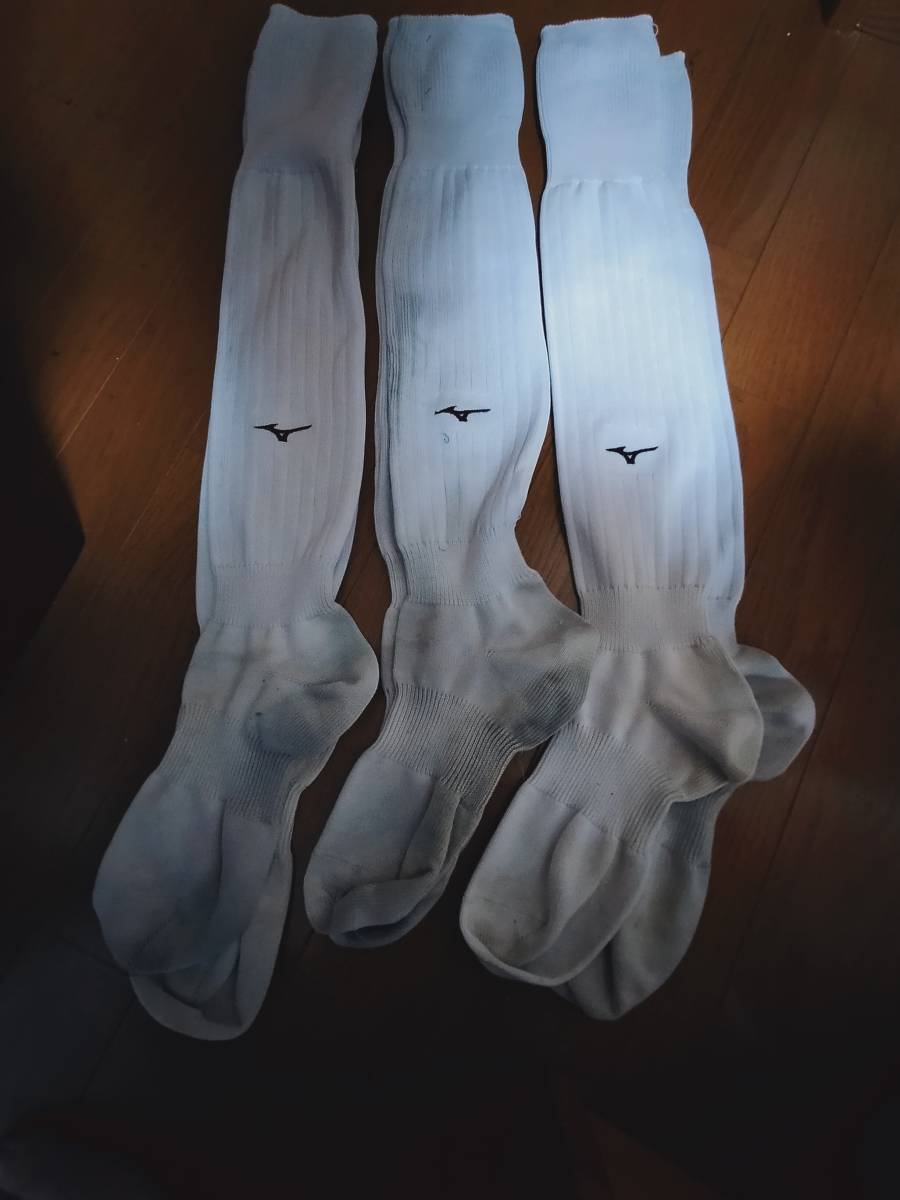 ミズノ　サッカーストッキング　サッカーソックス　靴下_1