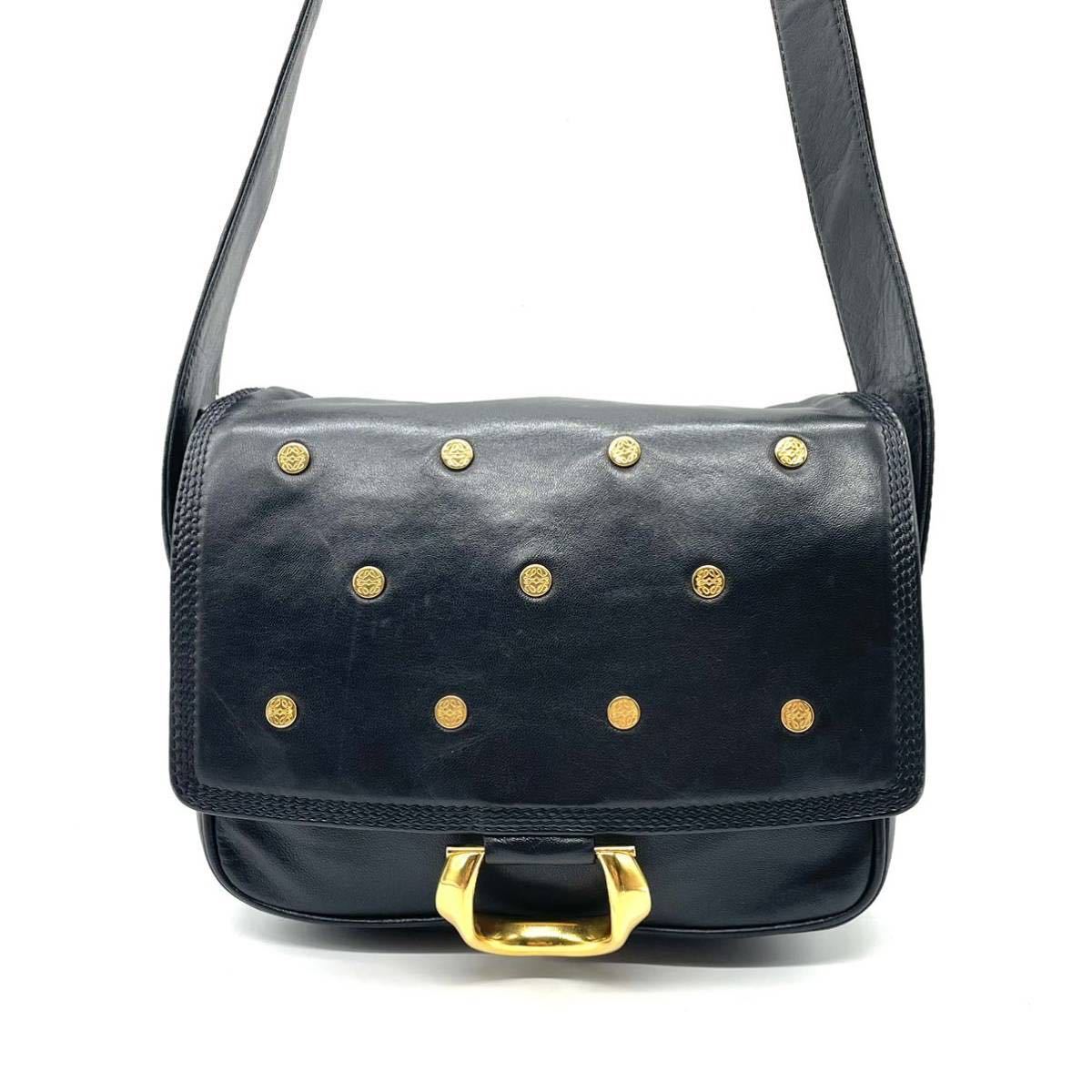 ロエベ 1円 アナグラム LOEWE レザー □美品□ Yahoo!オークション 